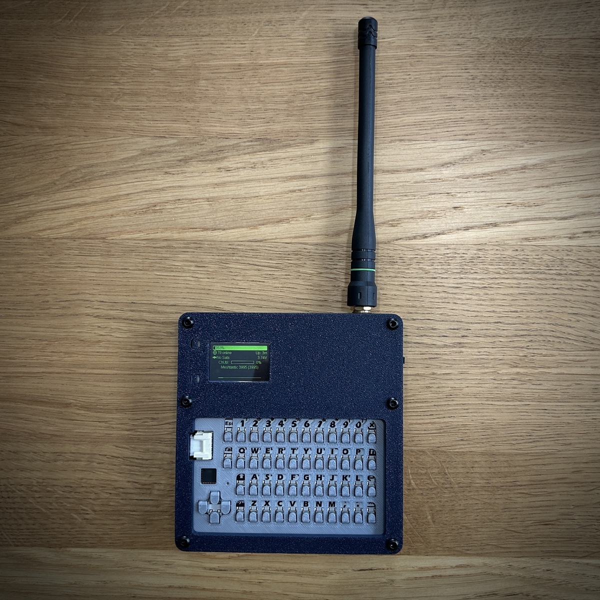 Heltec T114 Keyboard Meshtastic messenger